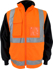 Picture of DNC Workwear Hi Vis Day/Night Taped "H" Pattern Vest (3965)