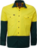 Picture of Ritemate Workwear 2 Tone Open Front Long Sleeve Shirt (RM1050)