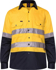 Picture of Ritemate Workwear Taped 2 Tone Open Front Long Sleeve Shirt (RM1050R)