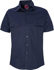 Picture of Ritemate Workwear Vented Lightweight Open Front Short Sleeve Shirt (RM108V3S)