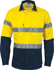 Picture of DNC Workwear Hi Vis Taped Day/Night 2 Tone Drill Long Sleeve Shirt - Generic Reflective Tape (3982)
