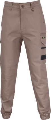 Picture of DNC Workwear Slimflex Tradie Cargo Pants with Elastic Cuffs (3376)