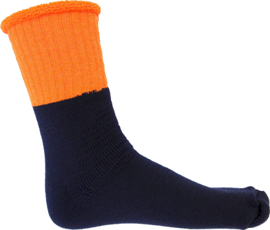 Picture of DNC Workwear Hi Vis 2 Tone Wool Socks - 3 Pair Pack (S105)