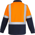 Picture of Syzmik Mens Shoulder Taped Hi Vis Polar Fleece Pullover (ZT462)