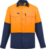 Picture of Syzmik Mens Hi Vis Outdoor Long Sleeve Shirt (ZW468)