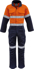 Picture of Syzmik Mens Hoop Taped Orange Flame Overall (ZC525)