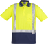 Picture of Syzmik Mens Hi Vis Taped Shoulder Spliced Short Sleeve Polo (ZH233)