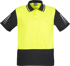 Picture of Syzmik Mens Hi Vis Zone Short Sleeve Polo (ZH236)