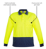 Picture of Syzmik Unisex Hi Vis Basic Long Sleeve Polo (ZH232)