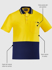 Picture of Syzmik Mens Hi Vis Cotton Short Sleeve Polo (ZH435)