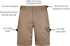 Picture of Syzmik Mens Streetworx Comfort Short (ZS445)