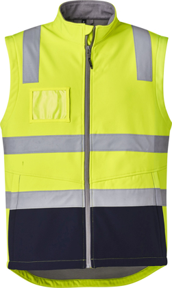 Picture of Syzmik Unisex Hi Vis Softshell Vest (ZV426)