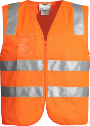 Picture of Syzmik Unisex Hi Vis Zip Vest (ZV998)