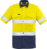 Picture of Syzmik Mens Rugged Cooling Hi Vis Taped Short Sleeve Shirt (ZW835)