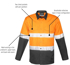 Picture of Syzmik Mens Rugged Cooling Hi Vis Taped Long Sleeve Shirt (ZW129)