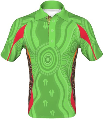Picture of UA Custom Warriors Land Indigenous Panel Polo (AP002)