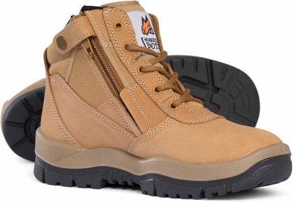 Picture of Mongrel Boots Non - Safety ZipSider Boot - Wheat (961050)