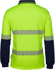 Picture of JB's Wear Hi Vis Long Sleeve Segmented Tape Polo (6HLST)