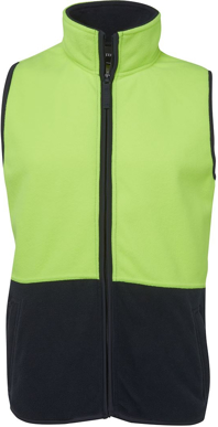 Picture of JB's Wear Hi Vis Polar Vest (6HVPV)