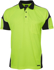 Picture of JB's Wear Hi Vis Short Sleeve Arm Panel Polo (6AP4S)