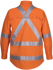 Picture of JB's Wear Hi Vis NSW/QLD Rail X-Back Shirt (6DCBL)