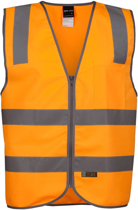 Picture of JB's Wear VIC Rail Day/Night Zip Safety Vest (6DVSV)