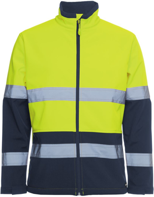 Picture of JB's Wear Hi Vis Day/Night Three Layer Softshell Jacket (6DWJ)