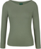 Picture of JB's Wear Womens Cotton Long Sleeve Boat Neck T-shirt (1BTL)