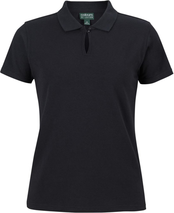 Picture of JB's Wear Womens Cotton Short Sleeve Stretch Polo (2STS1)