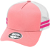 Picture of Grace Collection Kids A-Frame Striped Trucker Cap (AH458)