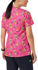 Picture of NNT Uniforms Womens Christmas Gingerbread Surfer Scrub Top (CATUXV-HPK)