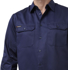 Picture of King Gee Originals Long Sleeve Open Front Cotton Drill Work Shirt (K04010)