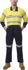 Picture of King Gee Originals Hi Vis Reflective Two Tone Drill Work Overalls (K51525)