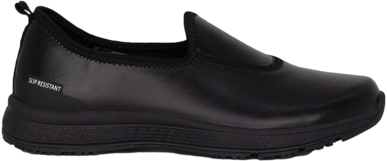 Picture of King Gee Womens Superlite Leather Slip On Work Shoes (K22340)