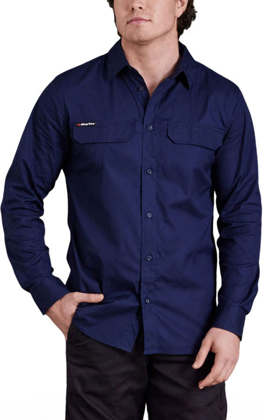 Picture of King Gee Workcool Pro Stretch Long Sleeve Work Shirt (K14021)