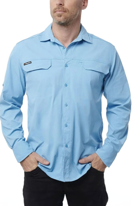 Picture of King Gee Drycool Lightweight Stretch Long Sleeve Work Shirt (K14023)