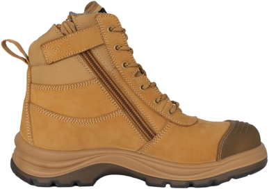 Picture of King Gee Tradie Zip/Lace Composite Toe Safety Work Boots 6" (K27105)