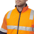 Picture of King Gee Originals 4 in 1 Waterproof Hi Vis Reflective Work Jacket (K55300)