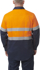 Picture of King Gee ShieldTec FR Hi Vis 2 Tone Open Front Taped Shirt (Y04350)