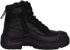 Picture of King Gee Phoenix Zip/Lace Safety Work Boots With Scuff Cap - Black (K27890)