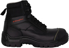 Picture of King Gee Phoenix Zip/Lace Safety Work Boots With Scuff Cap - Black (K27890)