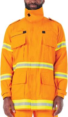 Picture of King Gee Wildlands Firefighting Hi Vis Coat (K85000)