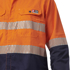 Picture of King Gee ShieldTec Lenzing FR Hi Vis 2 Tone Open Front Taped Shirt (Y04370)