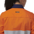 Picture of King Gee Womens Workcool Vented Closed Front Reflective Shirt (K44230)