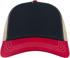 Picture of Atlantis Caps Rapper Canvas Short Visor Mesh Back Cap (AL-A2600)