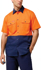 Picture of Hard Yakka Core Hi Vis Light Weight Vented Short Sleeve Cotton Shirt (Y04620)