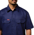 Picture of Hard Yakka Short Sleeve Open Front Cotton Drill Work Shirt (Y07510)