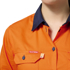 Picture of Hard Yakka Womens Long Sleeve Hi Vis 2 Tone Vented Shirt (Y08423)