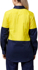 Picture of Hard Yakka Womens Core 2 Tone Hi Vis Vented Long Sleeve Shirt (Y08225)