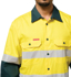 Picture of Hard Yakka Core Hi Vis 2 Tone Reflective Cotton Drill Shirt (Y04610)